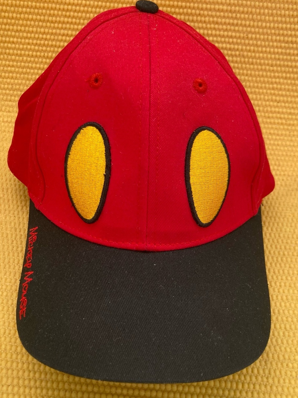 Youth Disney Mickey Mouse Cap with attached sunglasses